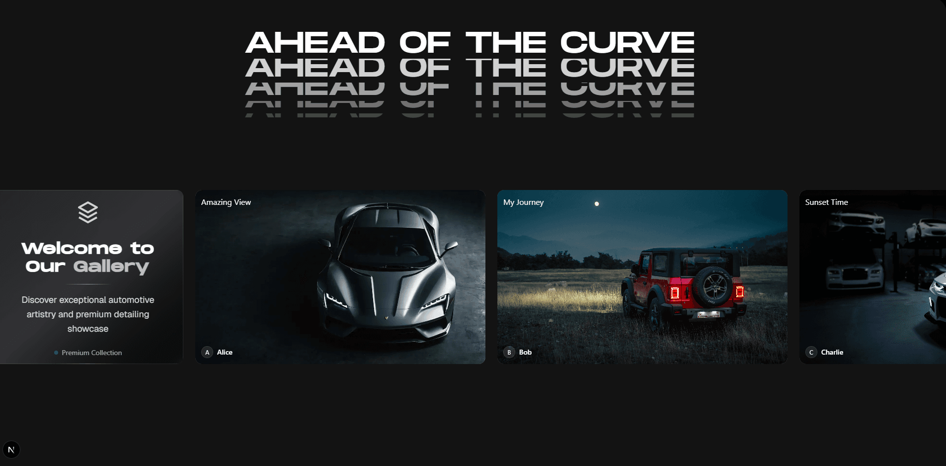 Car Detailing Website — view 2