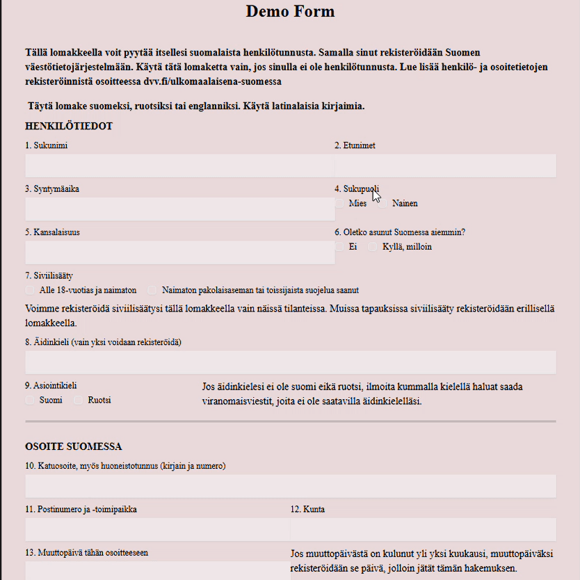 Form Builder App — view 5