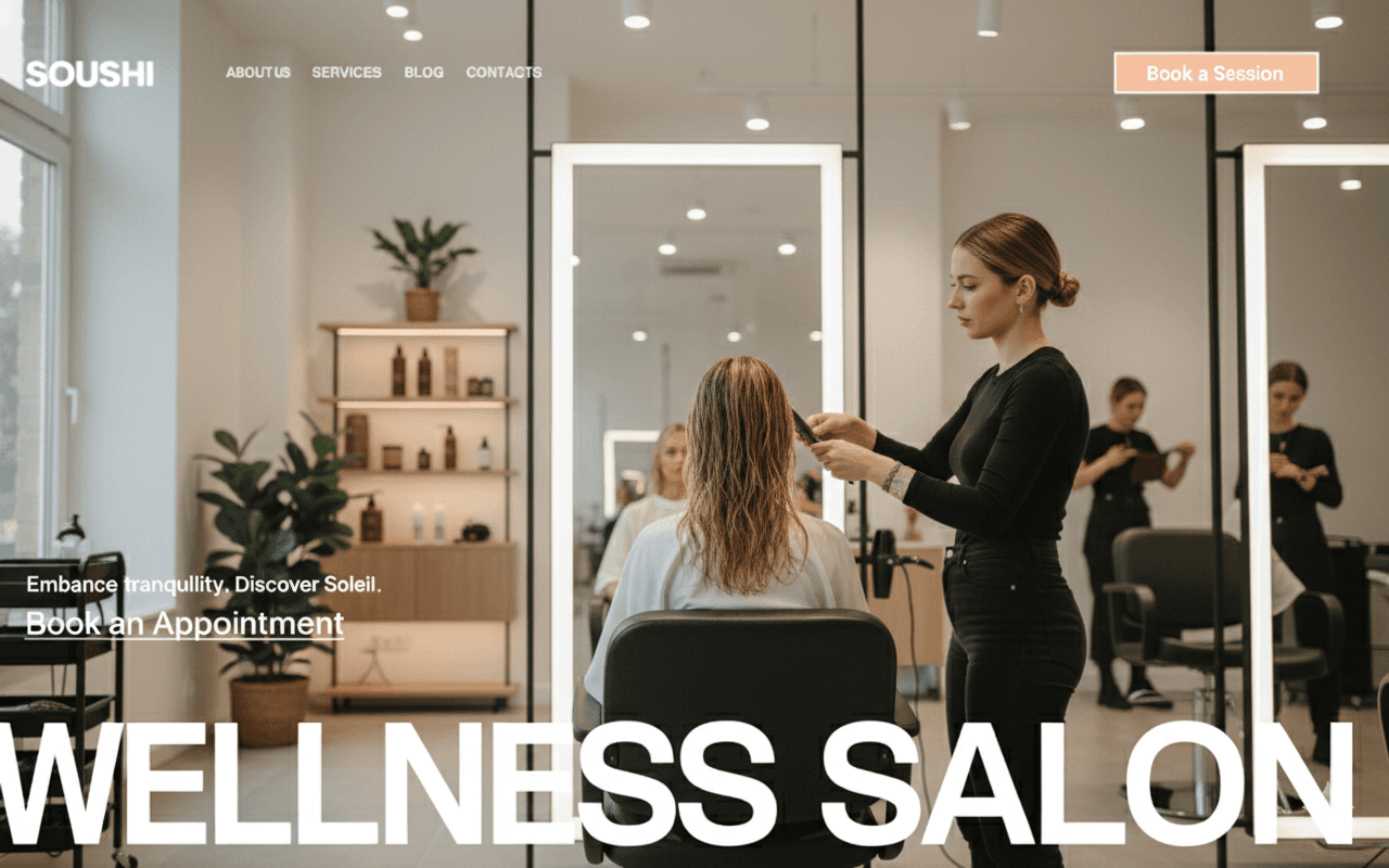 SALON WEBSITE