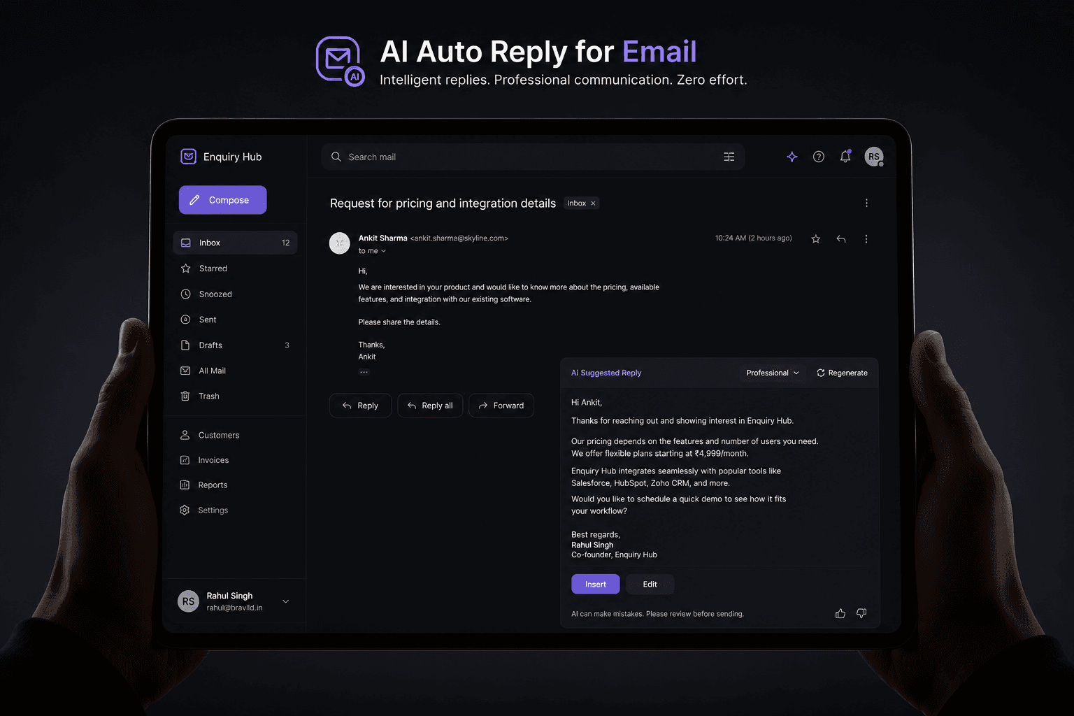 Email Automation System — view 2