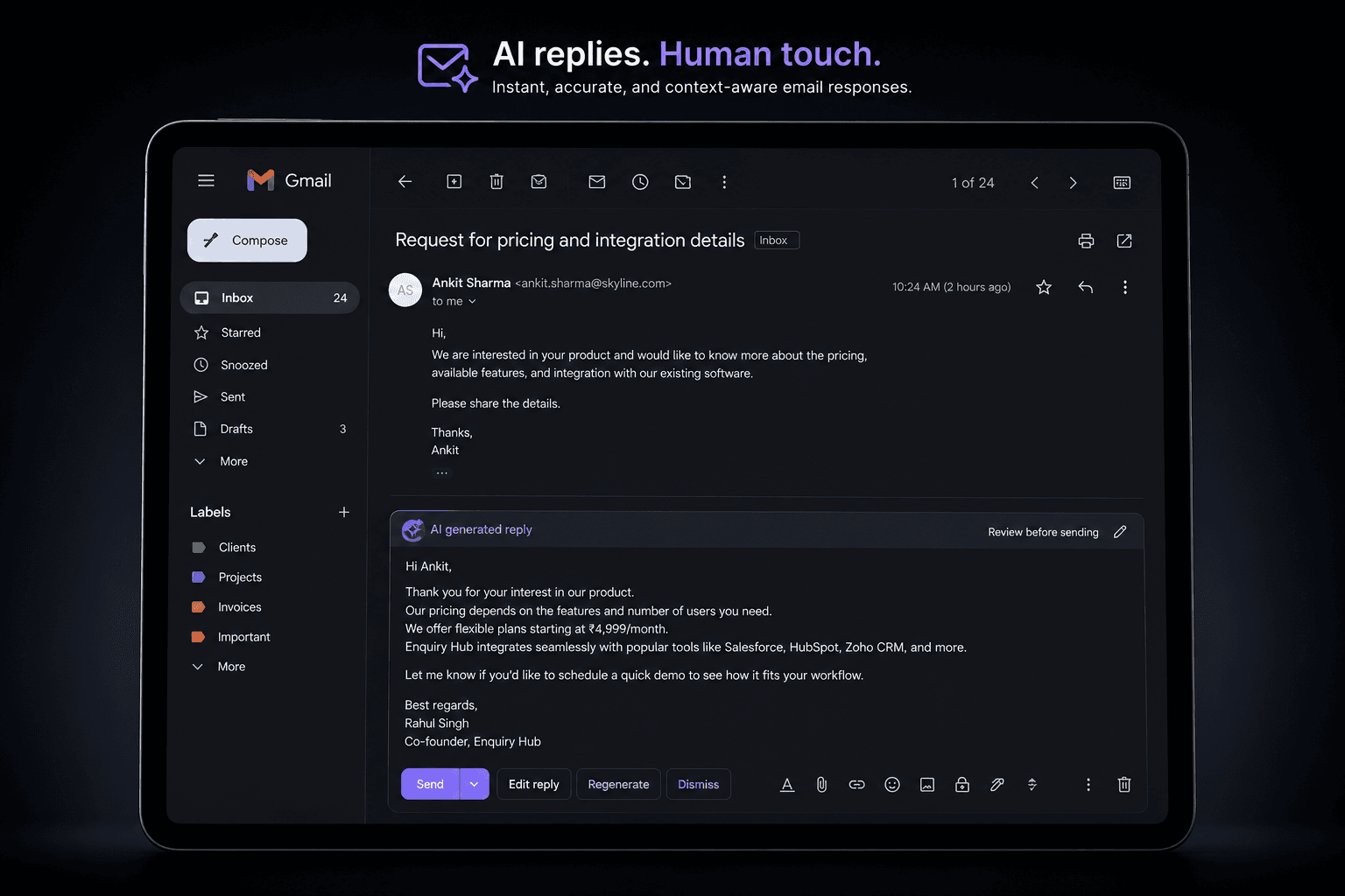 Email Automation System — view 4