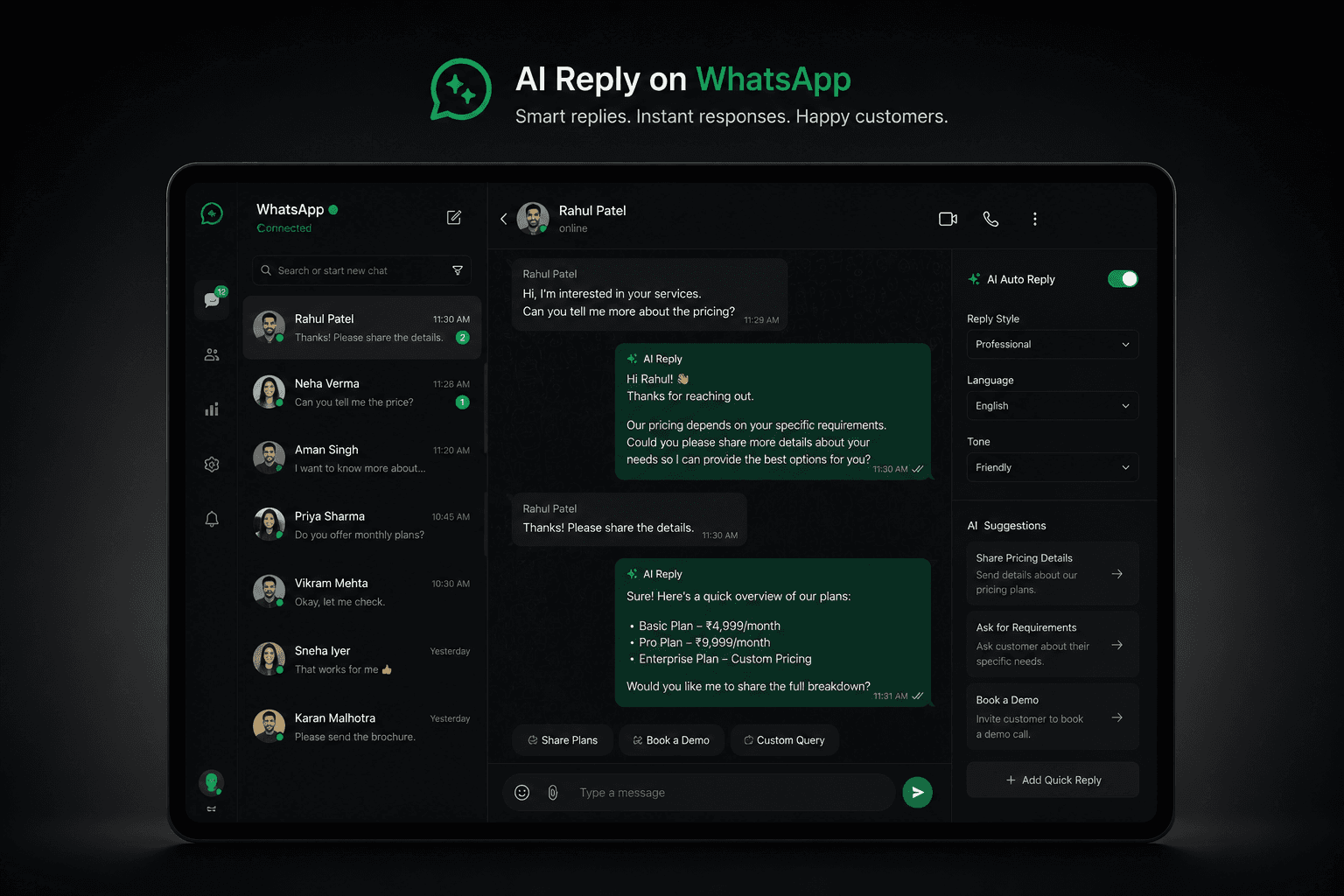 WhatsApp Chatbot — view 4